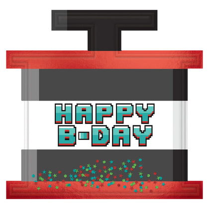 Pixel Party Jumbo Confetti Cutout | Kid's Birthday