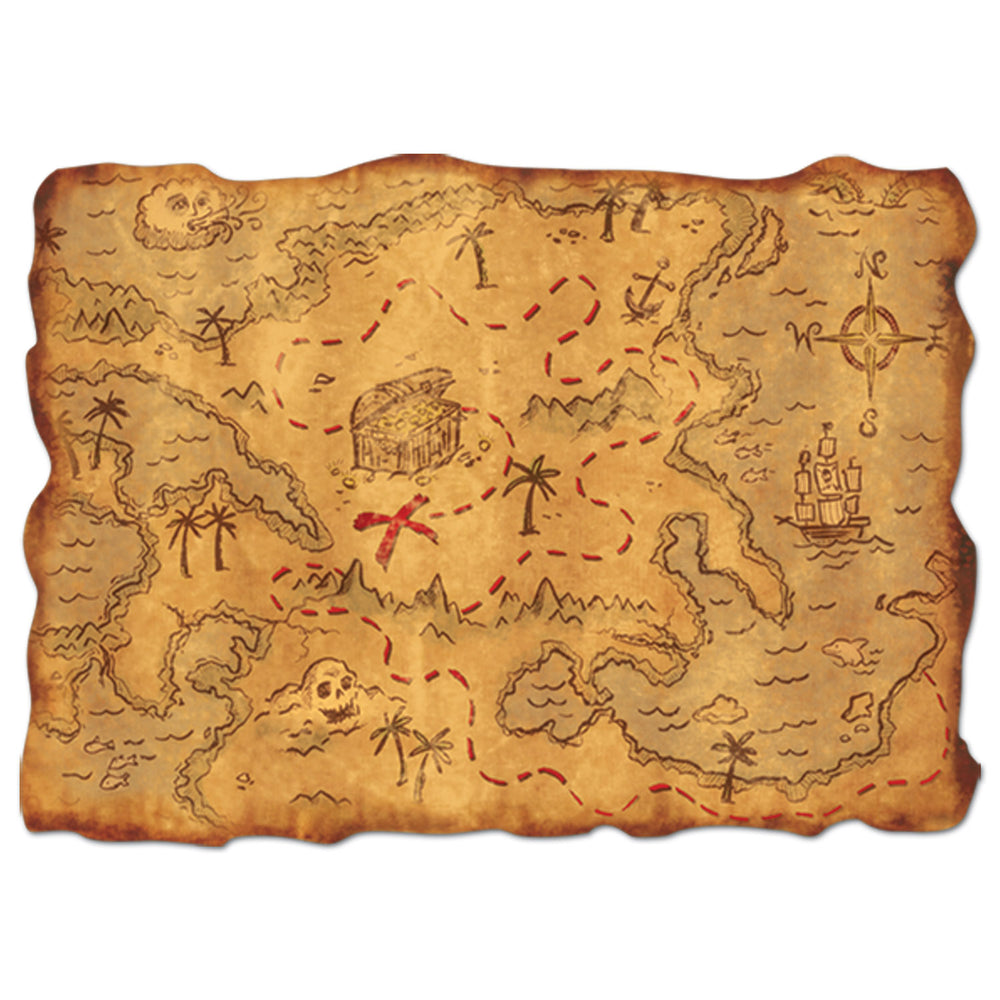 Plastic Treasure Map