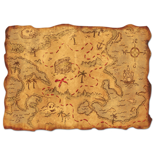 Plastic Treasure Map