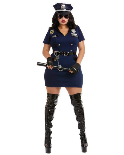 Officer Pat U. Down Costume | Plus Size