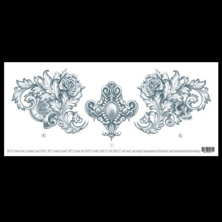 Posh Neck Temporary Tattoo