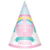 Princess Castle Birthday Cone Hat 8ct | Kid's Birthday