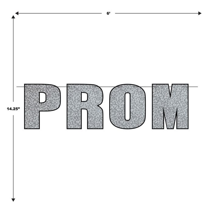 Silver Prom Banner | Prom
