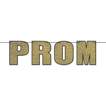 Gold Prom Banner | Prom