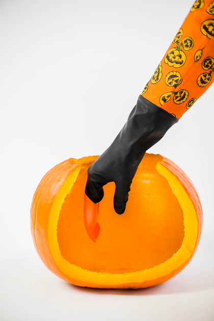 Pumpkin Glove Adult | Halloween