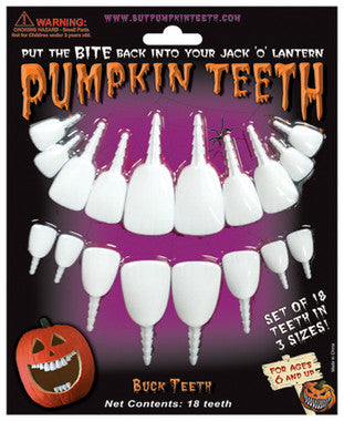 Pumpkin Teeth | Buck Teeth