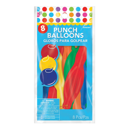 Punch Balloons 8ct
