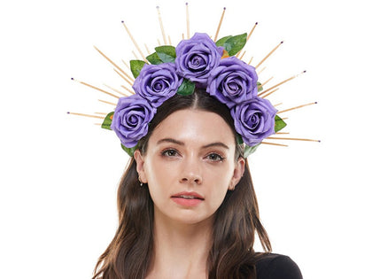 Purple Rose Crown