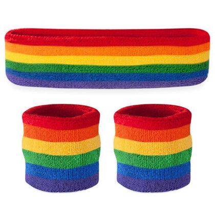 Rainbow Sweatband Set | Pride