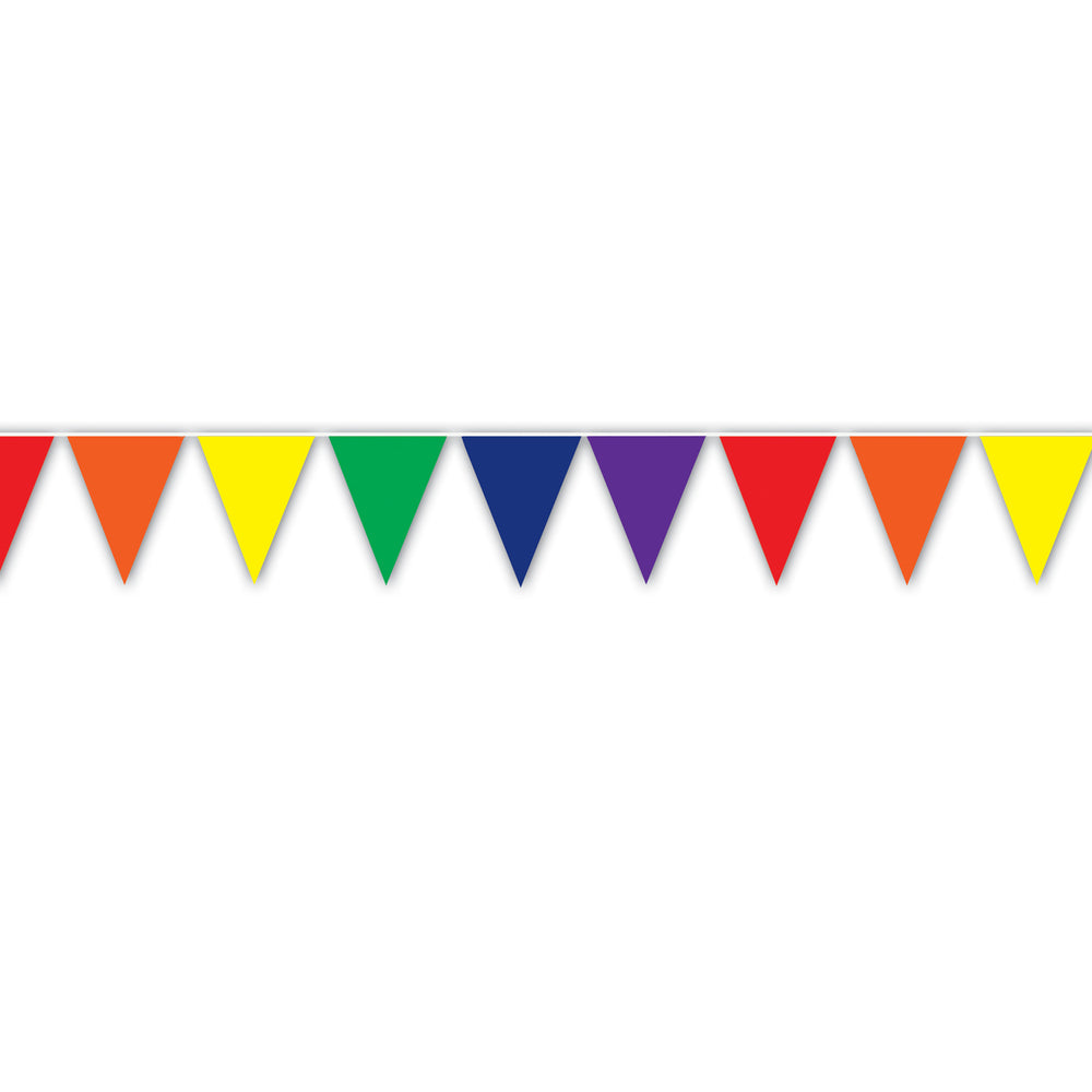Rainbow Pennant Banner