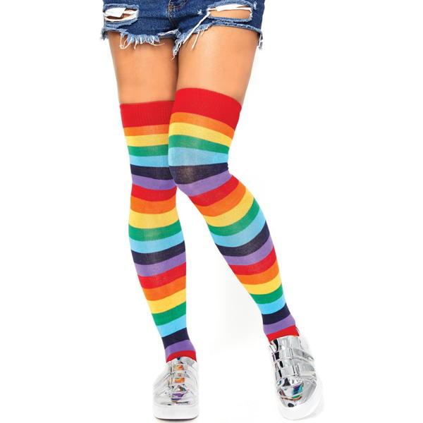 Multi Colored Thigh Highs
