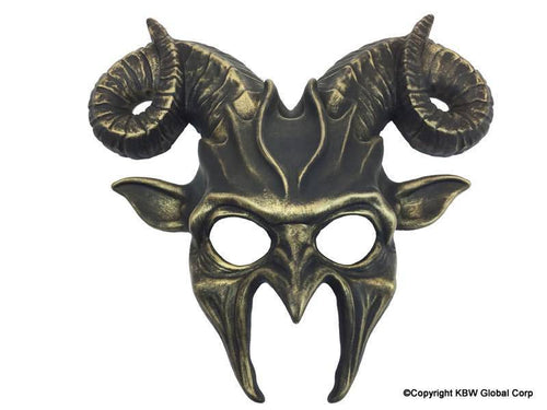 Demon Mask with Horns