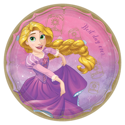 Rapunzel ©Disney Princess Round Plates 8ct