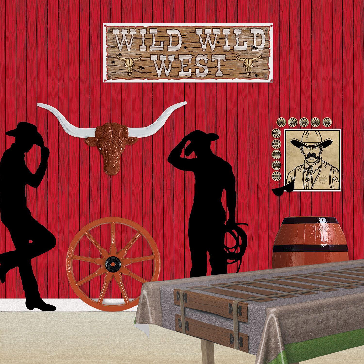 Red Barn Siding Backdrop