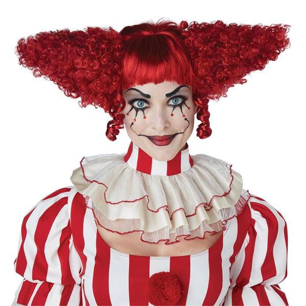 Red Clown Wig Fun Services Colorado