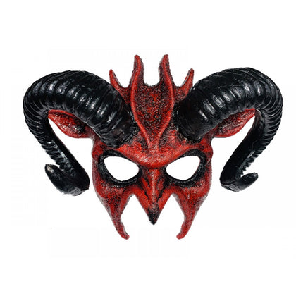 Red Demon Faun Mask