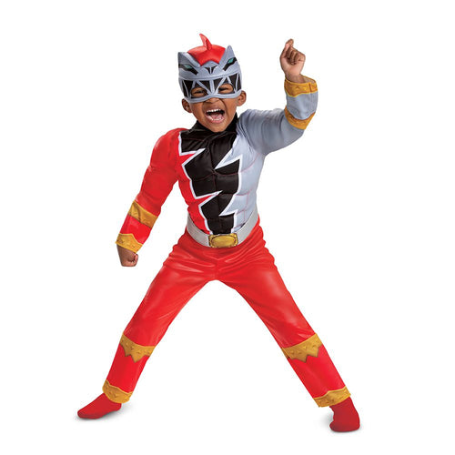 Red Ranger Dino Fury  Muscle | Toddler