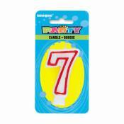 Numeral Deluxe Birthday Candles - 7  | Candles