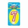 Numeral Deluxe Birthday Candles - 7  | Candles