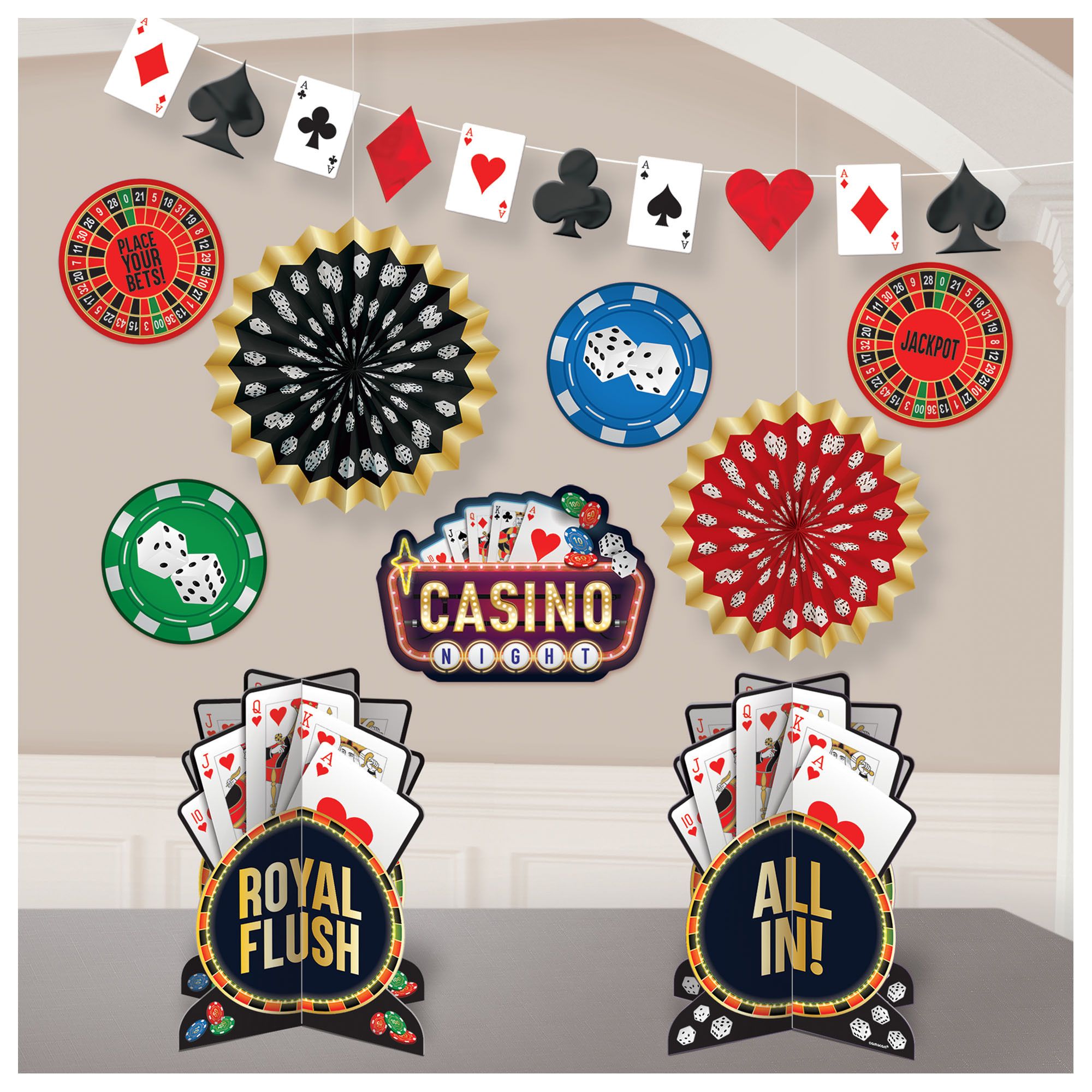 Roll The Dice Decorating Kit | Casino