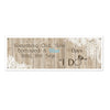 Rustic Wedding Banner