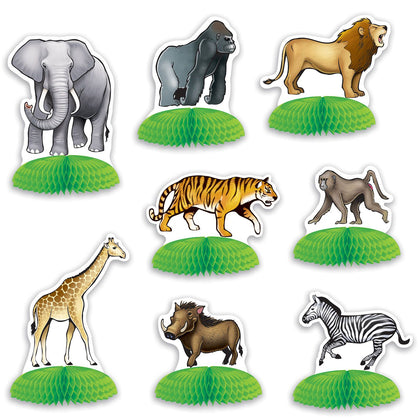 Safari Animals Mini Centerpieces