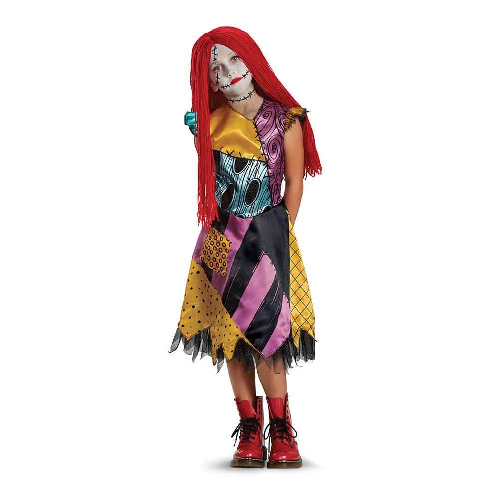 Sally Deluxe Child Costume | Nightmare Before Christmas
