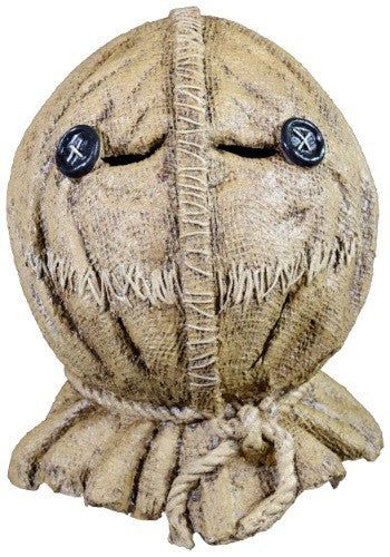 Burlap look with rope at neck
