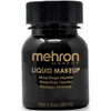 Black 1 oz. Liquid Makeup | Mehron