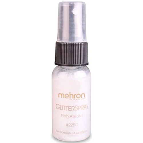 white Glitter Spray | Mehron