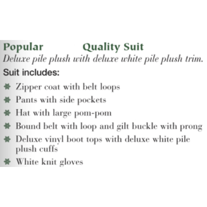 Popular Quality Suit Adult | Christmas (Clearance)