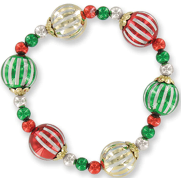 Christmas Ornament Stretch Bracelet | Christmas