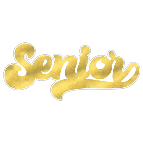 "Senior" Giant Word Cutout