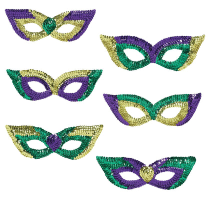 Sequin Party Masks
