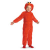 Red plush jumpsuit with Elmo Headpiece