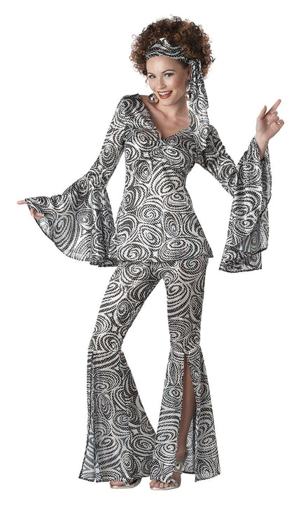 Groovy Spiral Flared Costume