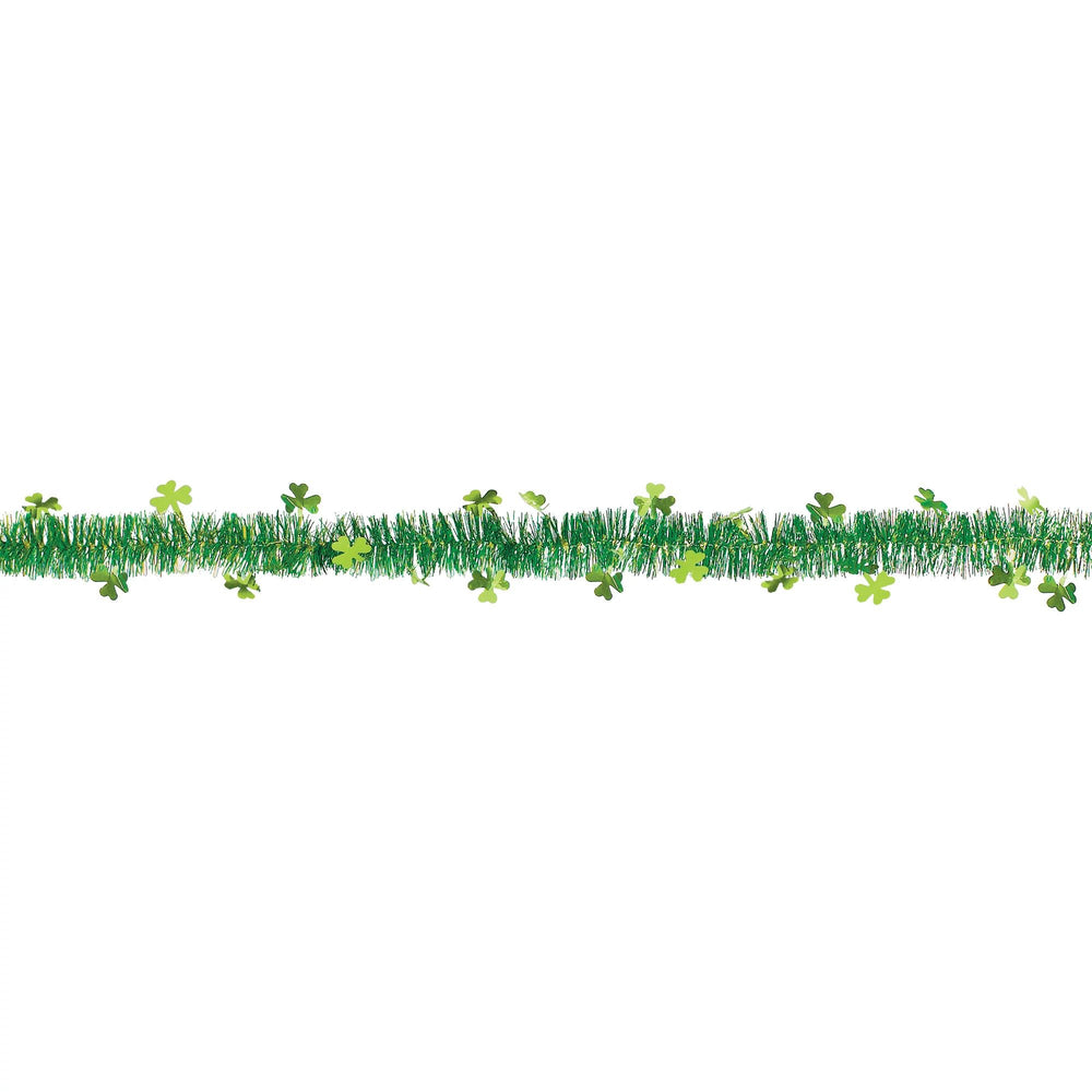 Shamrock Tinsel Garland| St. Patrick's Day