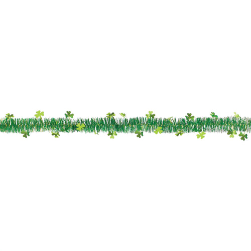 Shamrock Tinsel Garland| St. Patrick's Day