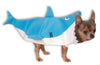 Blue and White Shark Pet Costume