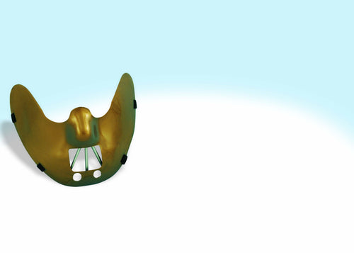 Gold with bars at mouthh