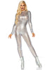 Laser Cut Out Full Body Catsuit