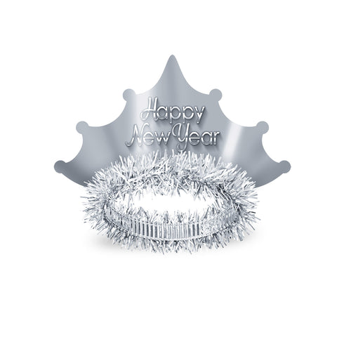 Silver New Year Tiara