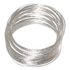 Silver 50 pack of bracelets