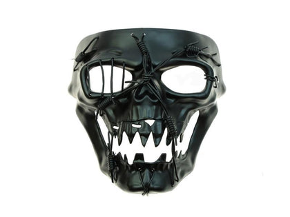 Barb Wired Skull Mask