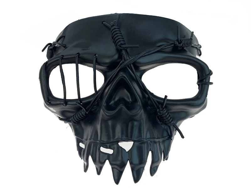 Skull Jagged Teeth Wire Mask
