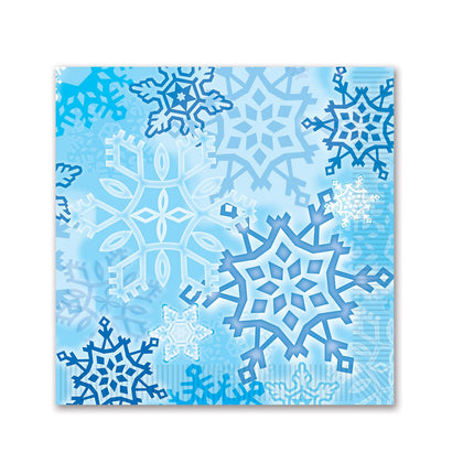 Snowflake Beverage Napkins