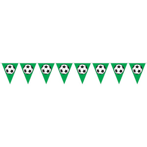 Soccer Ball Pennant Banner