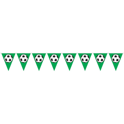 Soccer Ball Pennant Banner