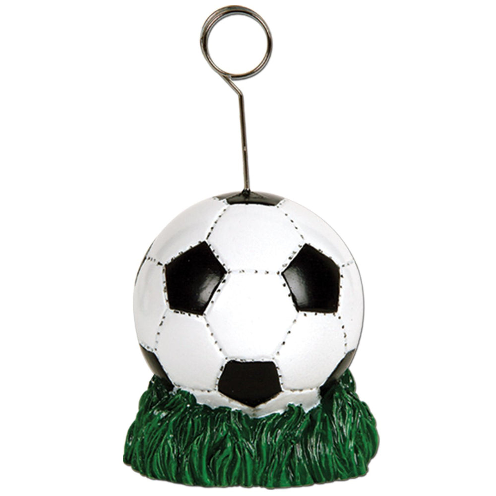 Soccer Ball Photo/Balloon Holder 6 Oz