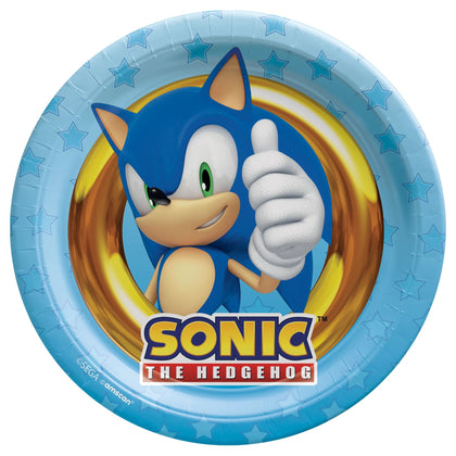 Sonic 7in Round Plates